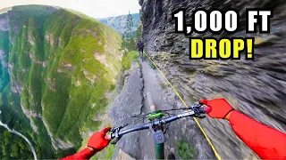 RISKIEST Mountain Bike Ride of My Life | Full Ride Uncut