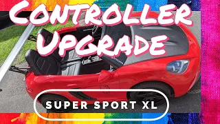 Super Sport XL YSA-021 Ride on brief video on upgrading the motor controller to 48v