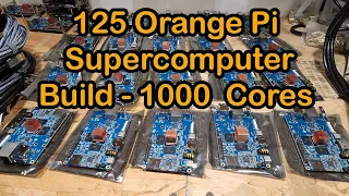 Let's build 125 Pi Cluster Supercomputer | How to build a SBC Cluster with Raspberry Pi or Orange Pi