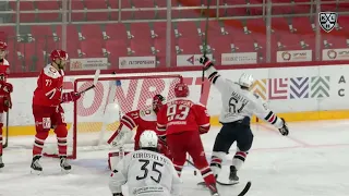 Leipsic feeds Maillet for his first KHL goal