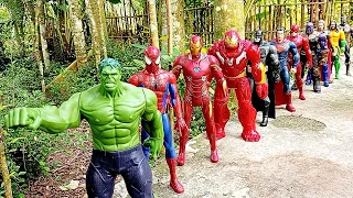 Avengers Superhero Story, Spider-Man, Hulk Smash, Captain America, Iron-man, Batman Thanos, Venom