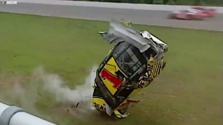 From the Vault: Dale Jr., Steve Park collide in scary 2002 Pocono wreck