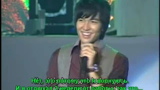 [DVD] Диск 1. Ли Мин Хо 2009-2010. Мини-концерт Minoz Happy Days, часть 1 (руссаб)