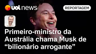 Musk contesta ordem judicial e ataca governo da Austrália dias após embate com Moraes | Jamil Chade