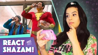 REACT DO TRAILER DE SHAZAM! | Vic View