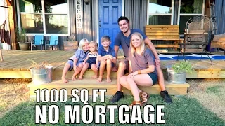 Debt Free Family of 5 - build 1000 sq ft Home NO Mortgage | Latigo Life