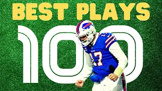 The Best of Josh Allen!!! (Top 100 Career Plays)