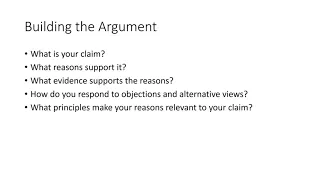 Argument