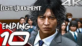 LOST JUDGMENT - Gameplay Walkthrough Part 10 - Ending & Final Boss Fight (FULL GAME 4K 60FPS) PS5