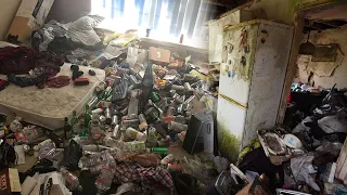 🤮You can't imagine how hoarders live 😱Chaos and rot 🤮🤮 Words cannot express 😭Satisfying Cleaning👌