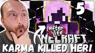 KARMA KILLS HER! LaurenzSide The END of the Enderian in Afterlife SMP Ep. 5 (REACTION!)