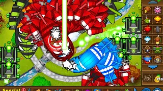 Bloons TD 5 - Testing 'Bloonsday Device Pro' power (lev. 94 Mastery Hard)