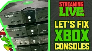 Let's Repair Broken Xbox Consoles - LIVE STREAM