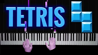 Tetris Theme | MEDIUM Piano - Hands Tutorial