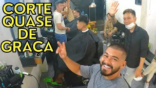 É INCRÍVEL O PREÇO DA BARBEARIA NO VIETNÃ (Menos de R$10,00)