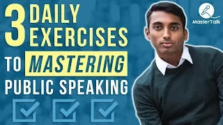 3 Daily Public Speaking Exercises