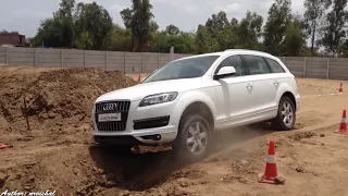 audi q7 бездорожье off road