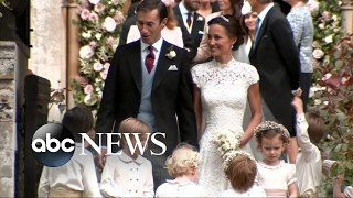 Royal family comes out for Pippa Middleton's wedding