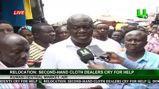 Relocation: Second-Hand Cloth Dealers Cry For Help , Kumasi Central Market, A/R