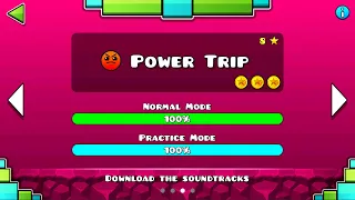 Geometry Dash SubZero – “Power Trip” 100% Complete [Coin Update]