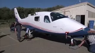 X-57 aircraft arrives in Oceano