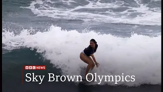 Sky Brown (youngest gold medallist) aims to win Olympic gold in surfing now (5) (UK/Global)