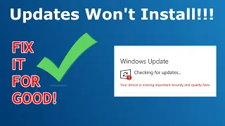 Fix Windows 10 Missing Updates #Fix #and #Install #Windows10 #Updates