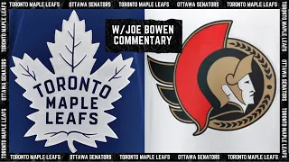 Senators vs. Maple Leafs – Feb. 18, 2021 (w/Joe Bowen Commentary)