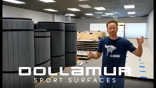 Dollamur Martial Arts Mats - Installing A Spring Floor under Dollamur Mats