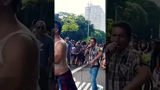 ALEMÃO DA PIZADINHA LOTOU AVENIDA PAULISTA CANTANDO PISEIRO