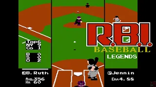 Legends of R.B.I. Baseball (ROM HACK) [NES] 11-1 Win ⚾ (Yankees vs. Rockies)