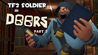 TF2 Soldier in ROBLOX DOORS Hotel Part 2 [TF2 Dub Uberduck.ai]