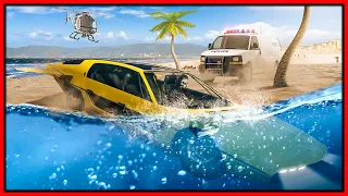 Trolling cops with Submarine Car in GTA 5 RP!
