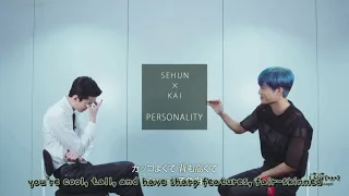 Sehun and Kai speak about their personalities during EXplOration concert (Eng.Sub)