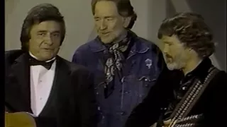 Johnny Cash &  Willie Nelson & Kristofferson - Me and Bobby McGee