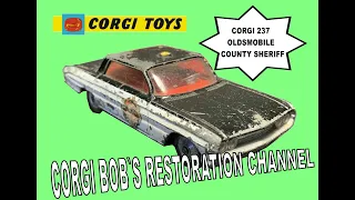 Corgi 237 Oldsmobile County Sheriff Restoration