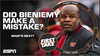 Stephen A. & Shannon Sharpe respond to whether Eric Bieniemy made a mistake! | First Take
