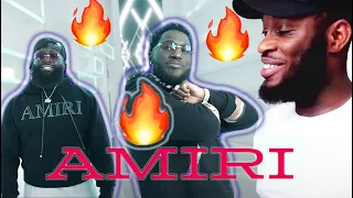 Philly Moré x Frenna - Amiri Jeans Reaction