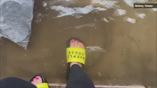 A Vidor family is dealing with water in their home