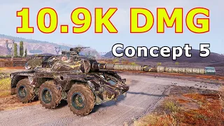 World of Tanks Concept No. 5 - 9 Kills 10,9K Damage