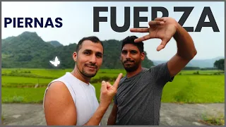 DÍA 3 PIERNAS FUERTES SIN ELEMENTOS | ENTRENANDO EN EL NORTE DE VIETNAM