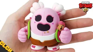 Making Brawl Stars SAKURA SPIKE - Clay Tutorial (Clay Art)🌸