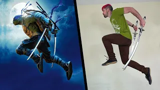 Stunts from Teenage Mutant Ninja Turtles In Real Life TMNT mp4
