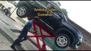 Car Washing Scissor Lift