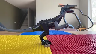 Hybrid Lego Dinosaurs (stop-motion)