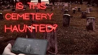 CAPTURING NEW EVP's AT THIS LARGE CEMETERY