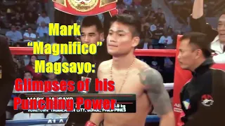 Mark Magsayo's Punching Power (Part 1)