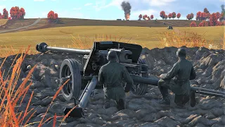 7.5cm PaK 40 Anti-Tank Cannon Gameplay Imminent Breakthrough [1440p 60FPS] War Thunder No Commentary