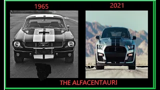 Evolucion del Ford mustang