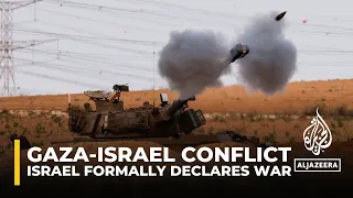 Israel formally declares war: Military struggles to secure southern frontier